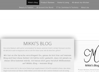 Mikkis Blog