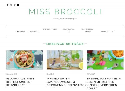Miss Broccoli - Mama Foodblog