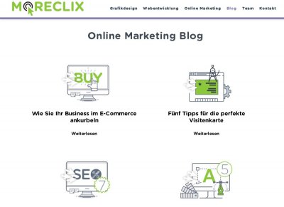 MORECLIX - Online Marketing Blog