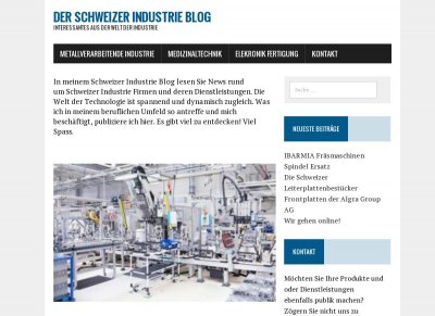 Schweizer Industrie Blog